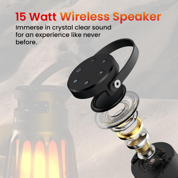 Portronics Dash 6 Speaker with Lamp