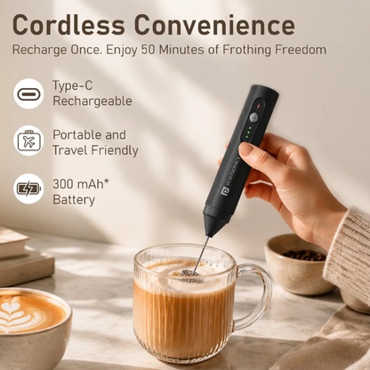 Portronics Frothmate Rechargable Milk Frother