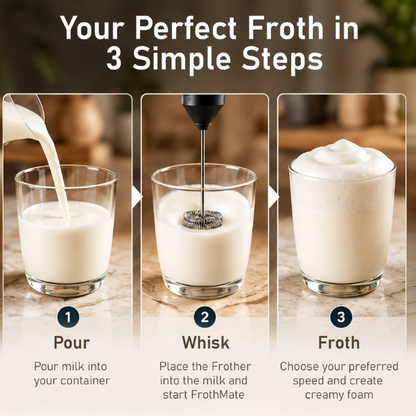 Portronics Frothmate Rechargable Milk Frother