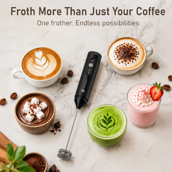 Portronics Frothmate Rechargable Milk Frother