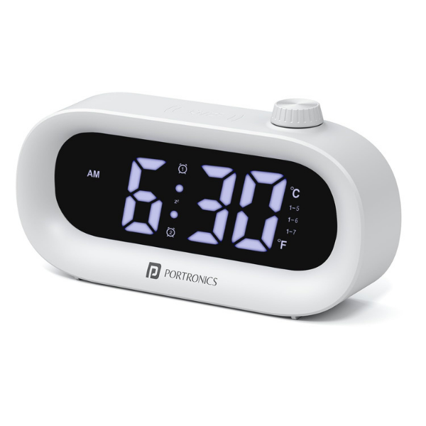 Portronics Glowtime Multi Function LED Digital Desk Clock