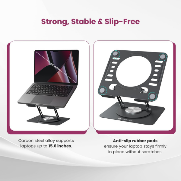 Portronics My Buddy K9 Lite Laptop Stand