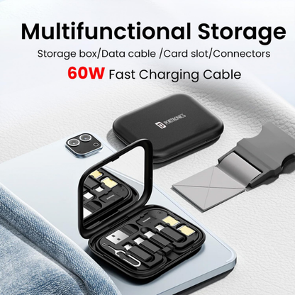 Portronics Snapcase Multipurpose Charging Cable and Connector
