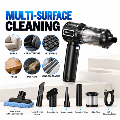 Portronics Mopcop Pro - Vaccum Cleaner, Blower and Mop Ready
