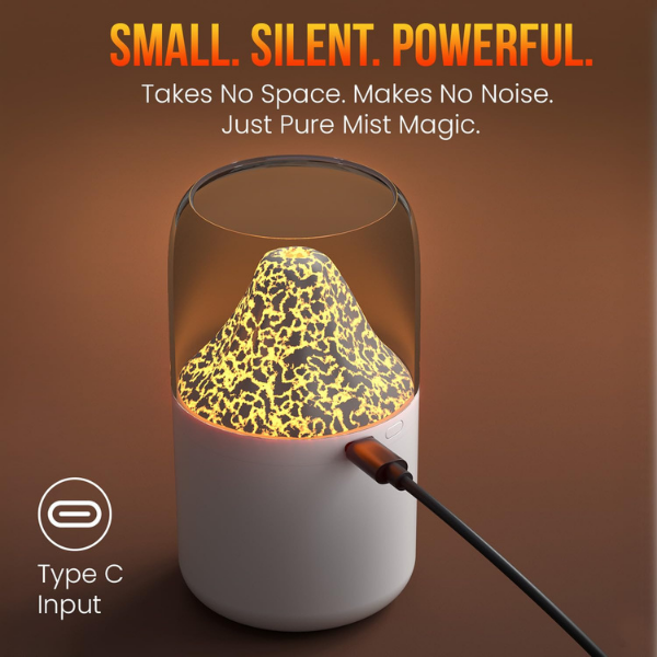 Portronics Magma Humidifier with Night Lamp