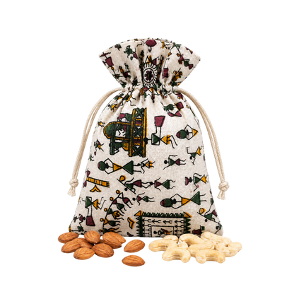 Salted Nuts In Potli