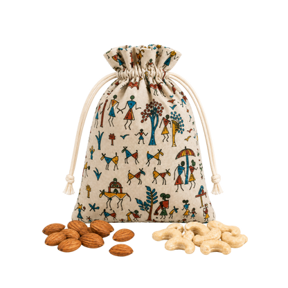 Salted Nuts In Potli