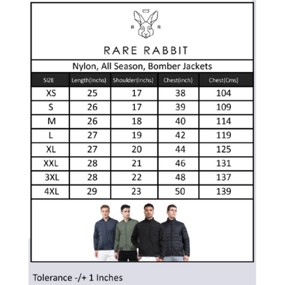 Rare Rabbit Signature Bomber Jacket