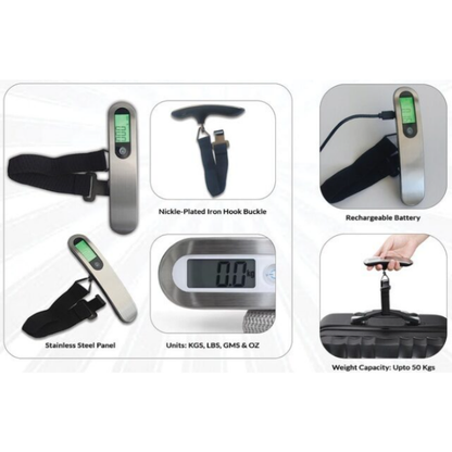Rechargeable Luggage Scale