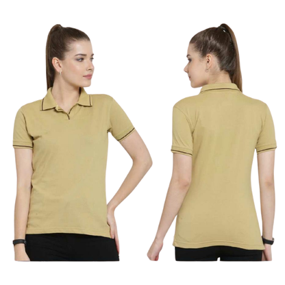 Scott Organic Polo T-Shirt with Tipping