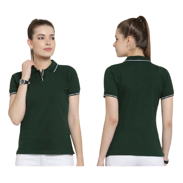 Scott Organic Polo T-Shirt with Tipping