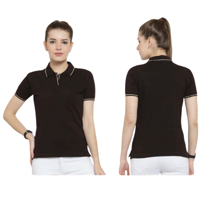 Scott Organic Polo T-Shirt with Tipping