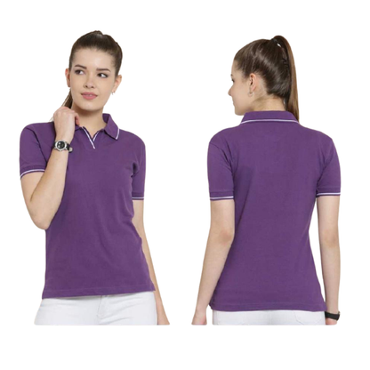 Scott Organic Polo T-Shirt with Tipping