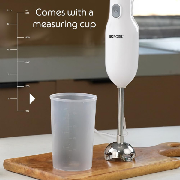 Borosil Smart Blend Hand Blender 250W