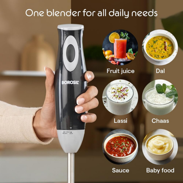 Borosil Smart Blend Hand Blender 300W