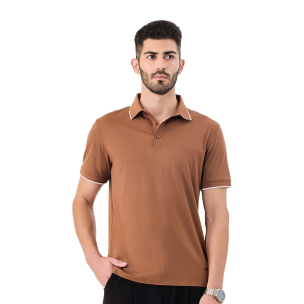 Snitch Design Tipping Polo T-Shirt