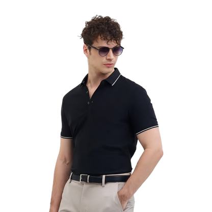 Snitch Technical Stitchless Tipping Polo T-Shirt