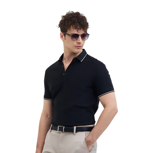 Snitch Technical Stitchless Tipping Polo T-Shirt