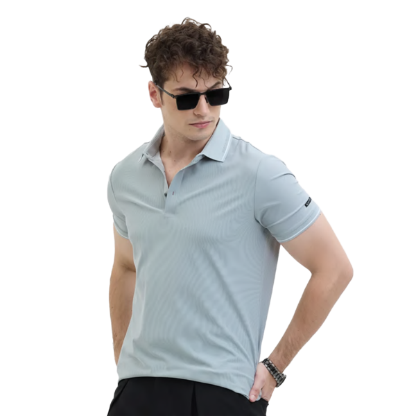 Snitch Technical Stitchless Tipping Polo T-Shirt