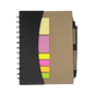 Spiral Memo Pad with Pen and Kraft Combo