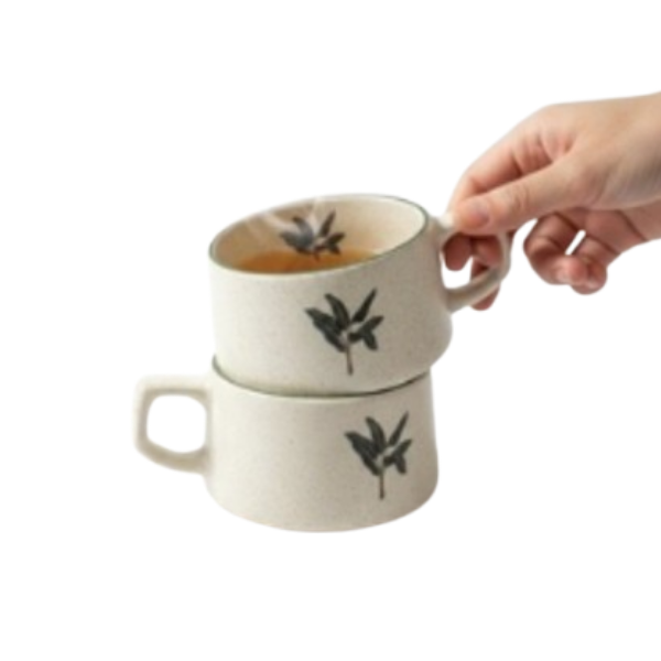 Stackable Tea Cups (Set of 2)