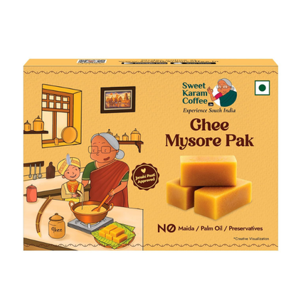 Sweet Karam Coffe Ghee Mysore Pak
