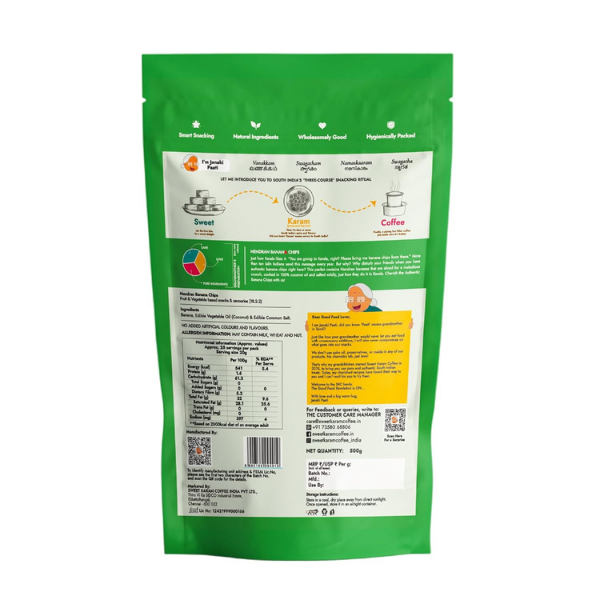 Sweet Karam Coffee Banana Chips