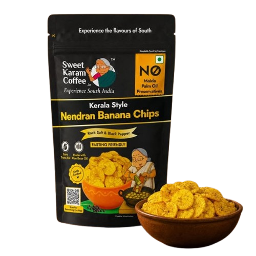 Sweet Karam Coffee Black Pepper Banana Chips