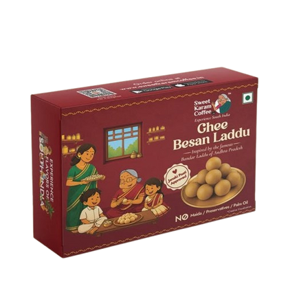 Sweet Karam Coffee Ghee Basan Laddu