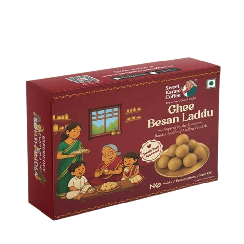 Sweet Karam Coffee Ghee Basan Laddu