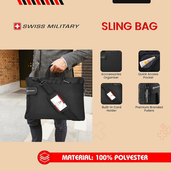 Swiss Military Laptop Messenger Bag