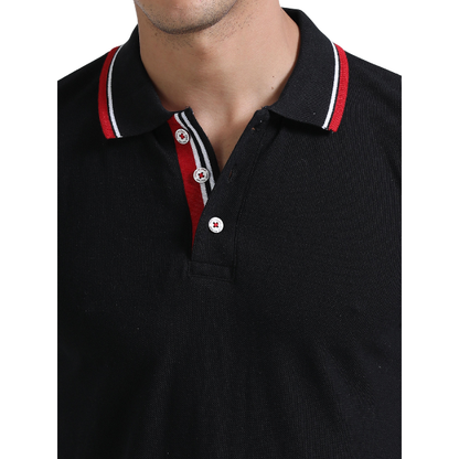 Swiss Military Polo T-Shirt With Tipping