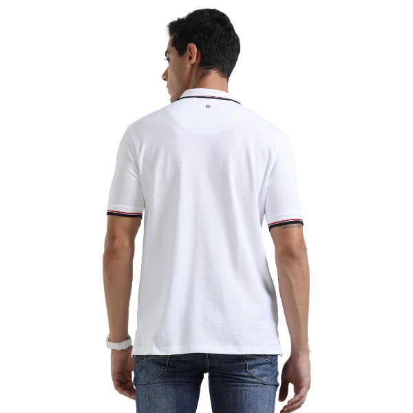 Swiss Military Polo T-Shirt With Tipping