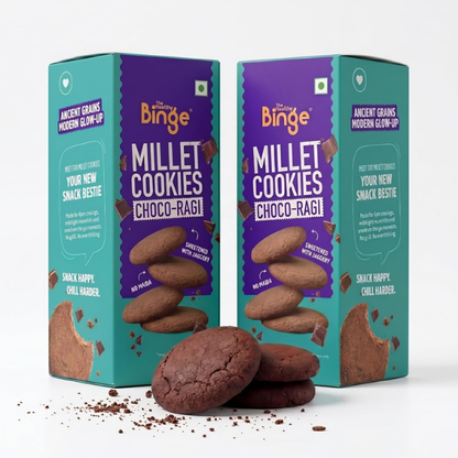 The Healthy Binge Millet Cookies