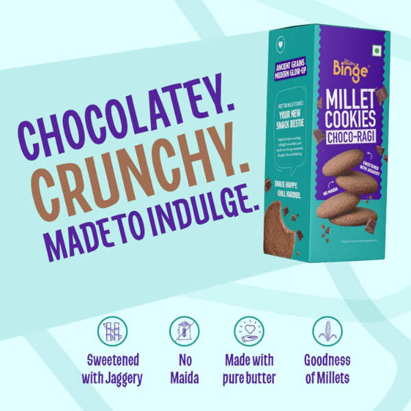 The Healthy Binge Millet Cookies
