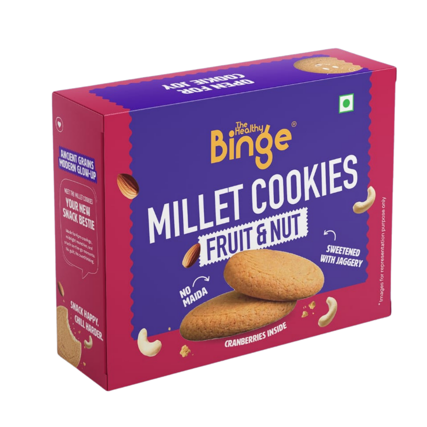 The Healthy Binge Millet Cookies