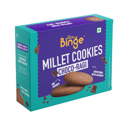The Healthy Binge Millet Cookies