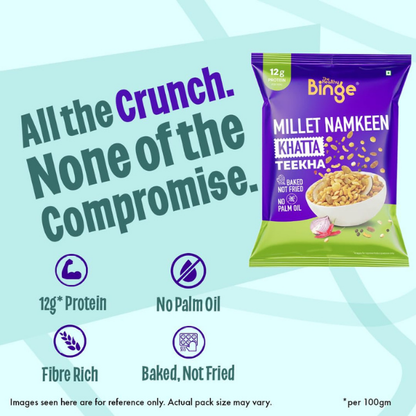The Healthy Binge Millet Namkeens