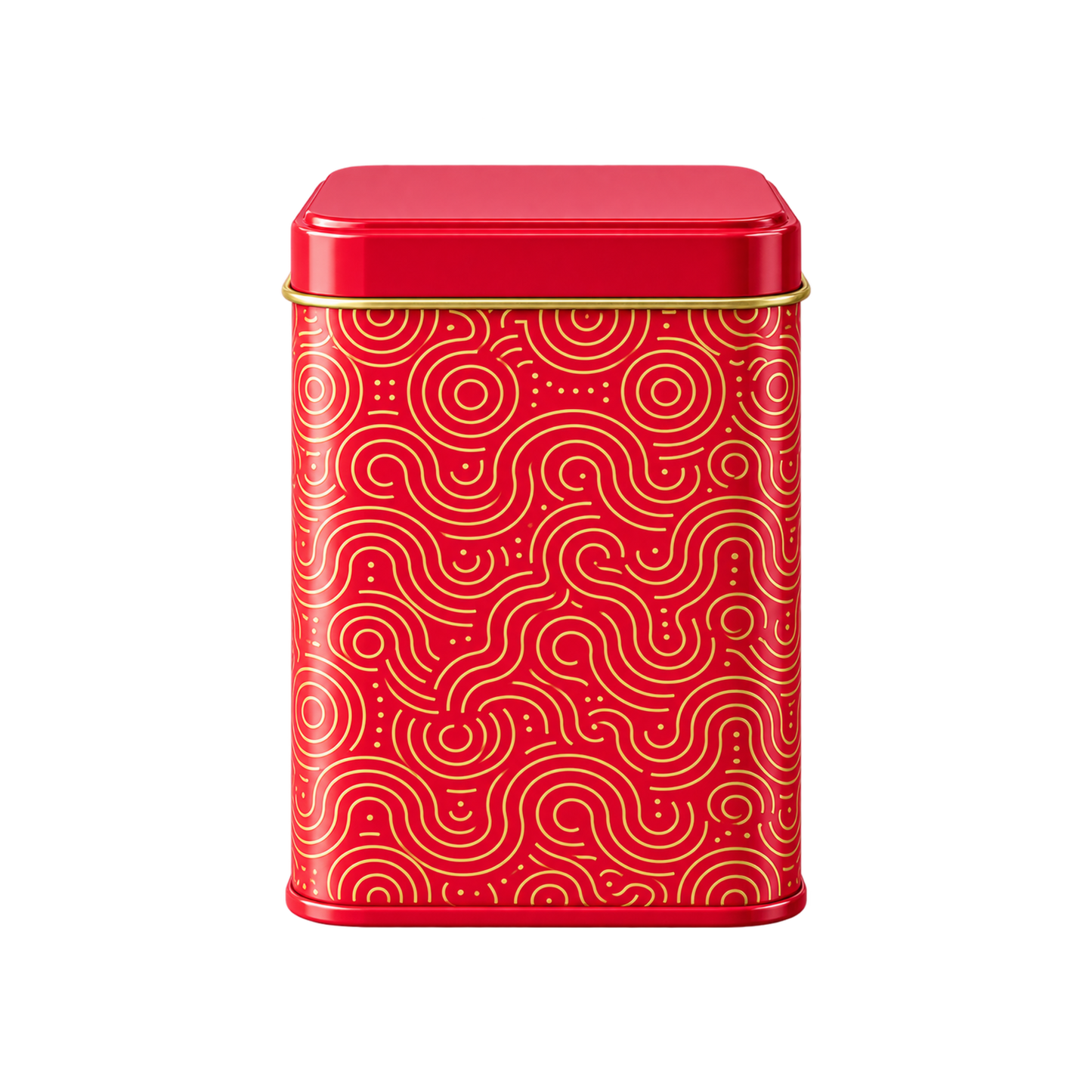 Medium Square Tin Box