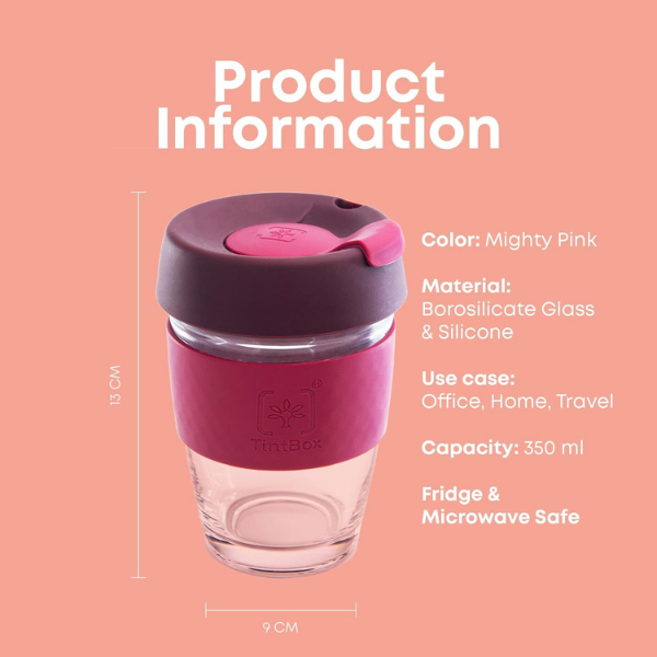 Tint Cup Borosilicate Glass Coffee Mug