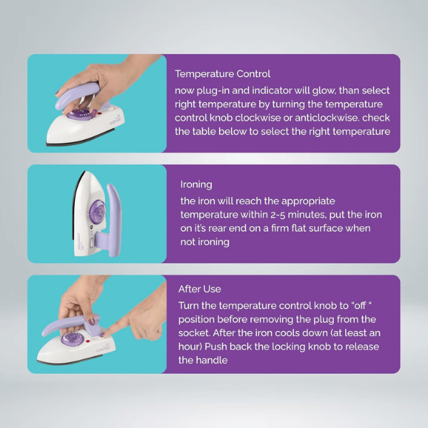 Travel Iron Box