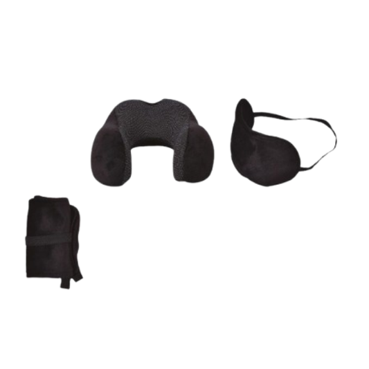 Travel Neck Pillow With Eye Mask