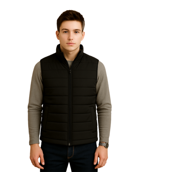Turtle Sleeveless Bomber Jacket