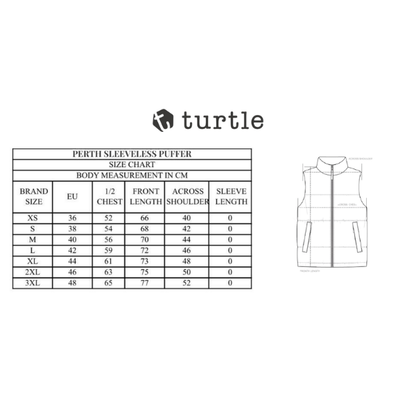 Turtle Sleeveless Bomber Jacket
