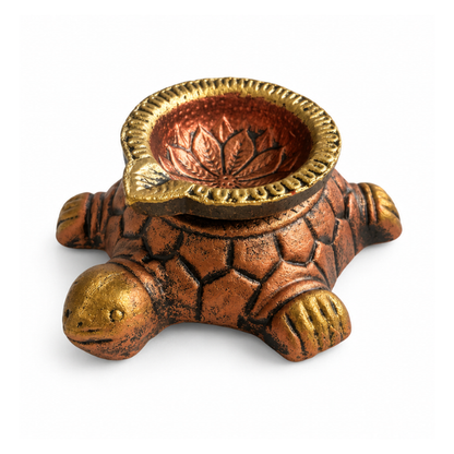 Turtle With Detachable Diya