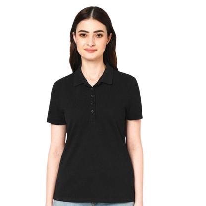 Jack & Jones Women's Plain Polo T-Shirt