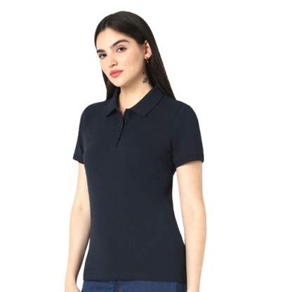 Jack & Jones Women's Plain Polo T-Shirt