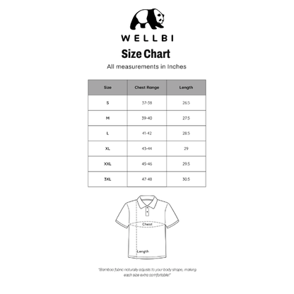 Wellbi Bamboo Polo T-Shirt