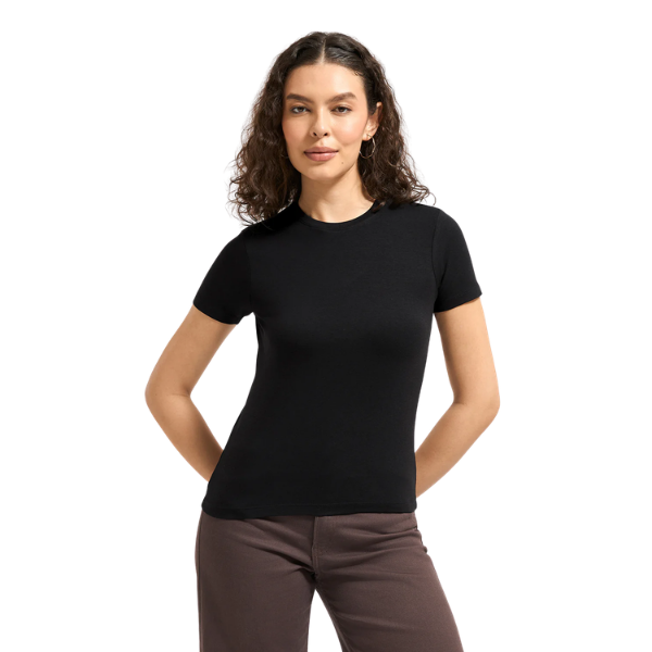 Wellbi Bamboo Round Neck T-Shirt