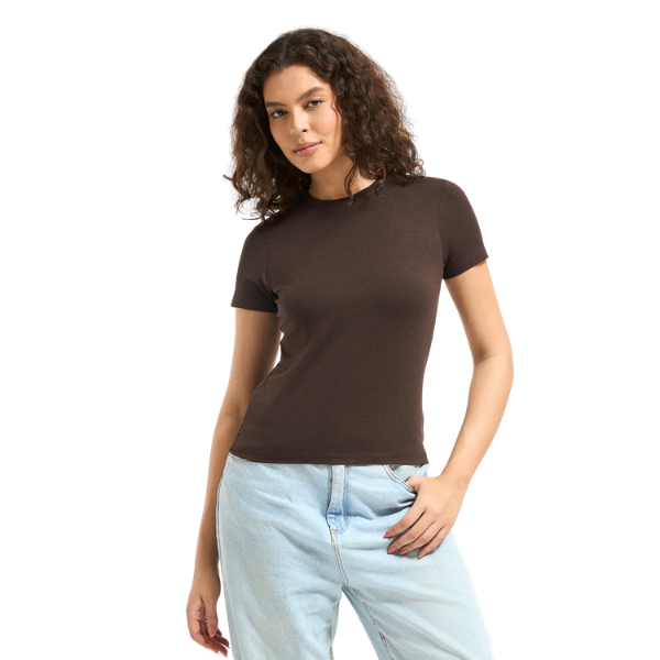 Wellbi Bamboo Round Neck T-Shirt